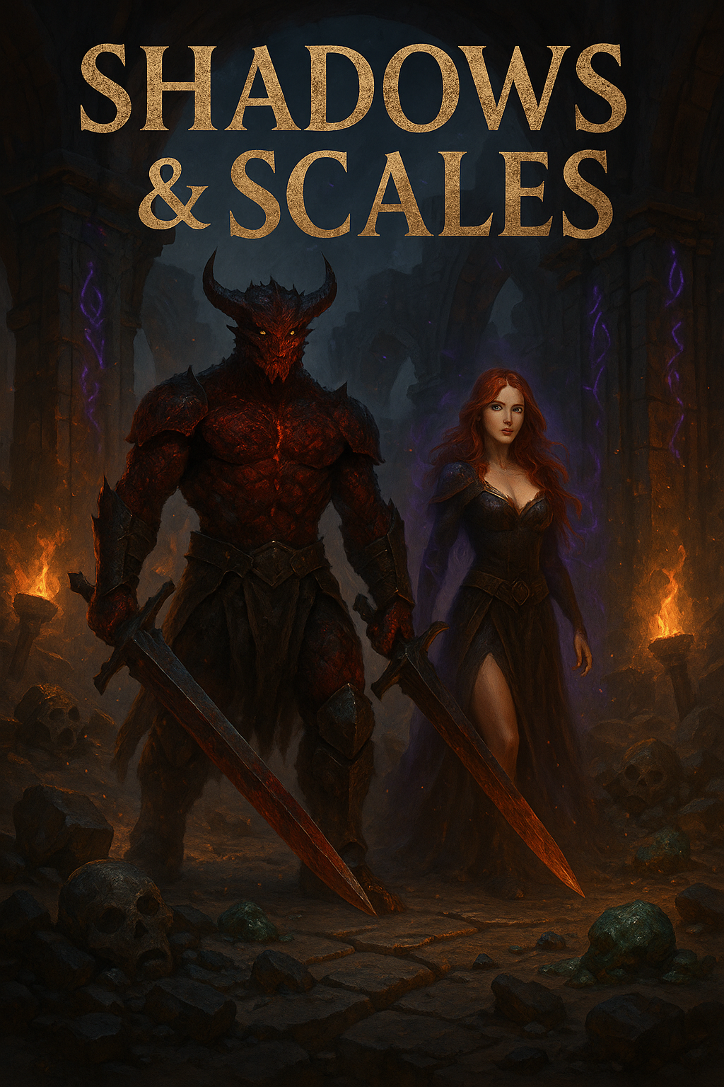 Capa de Shadows & Scales
